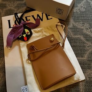 Loewe Pebble Dice pocket bag calfskin